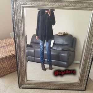 Philosophy long sleeve black Cardigan  preowned